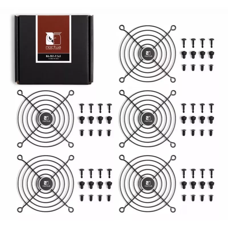 Ventilaatorivõre Noctua NA-FG1-9 SX5 Teras 9,2 cm 5 tk