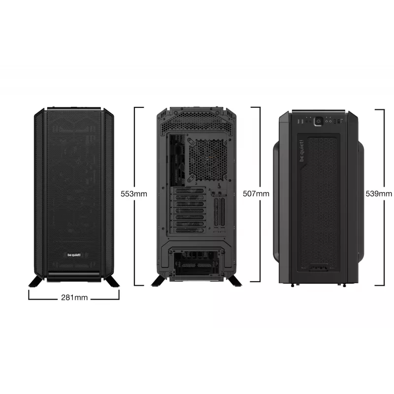 PC Case be quiet! Silent Base 802 Window Must Midi Tower