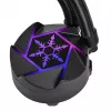 Vedelikjahutuskomplekt Silverstone VIDA 120 õhuke 12 cm Must 300-1800 p/min