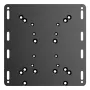 Moza Racing Flight Support Plate, lennubaasi kinnitusadapter, must, teras, MOZA Flight Base, MOZA gaasihoob, 220 mm, 220 mm