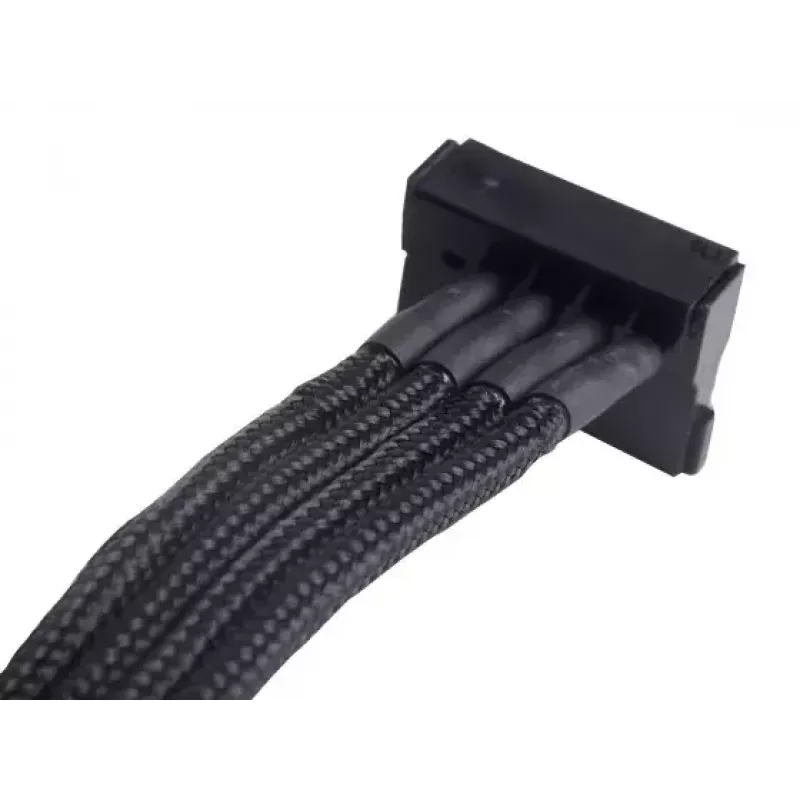 Kaabel Silverstone SST-PP07-BTSB 0,3 m Molex 4p 4xSATA-le