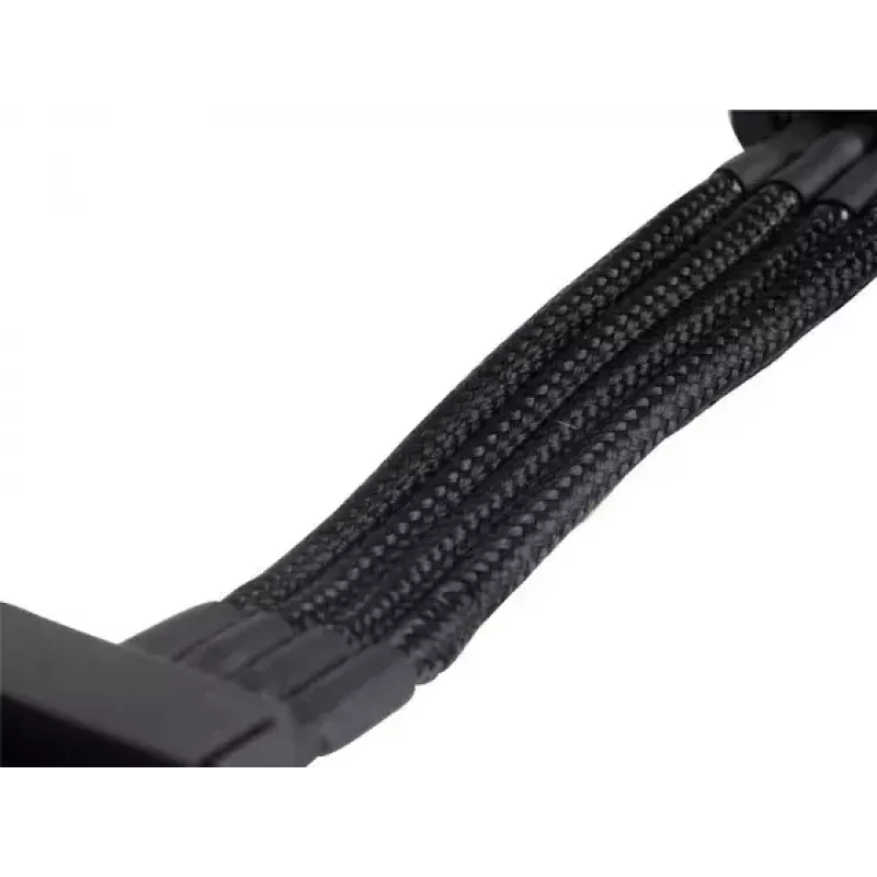 Kaabel Silverstone SST-PP07-BTSB 0,3 m Molex 4p 4xSATA-le