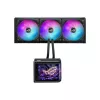 Kõik-ühes vedelikjahuti ASUS ROG Ryuo IV SLC 360 ARGB — 120 mm ventilaatorid, 360 mm radiaator, must