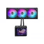 Kõik-ühes vedelikjahuti ASUS ROG Ryuo IV SLC 360 ARGB — 120 mm ventilaatorid, 360 mm radiaator, must