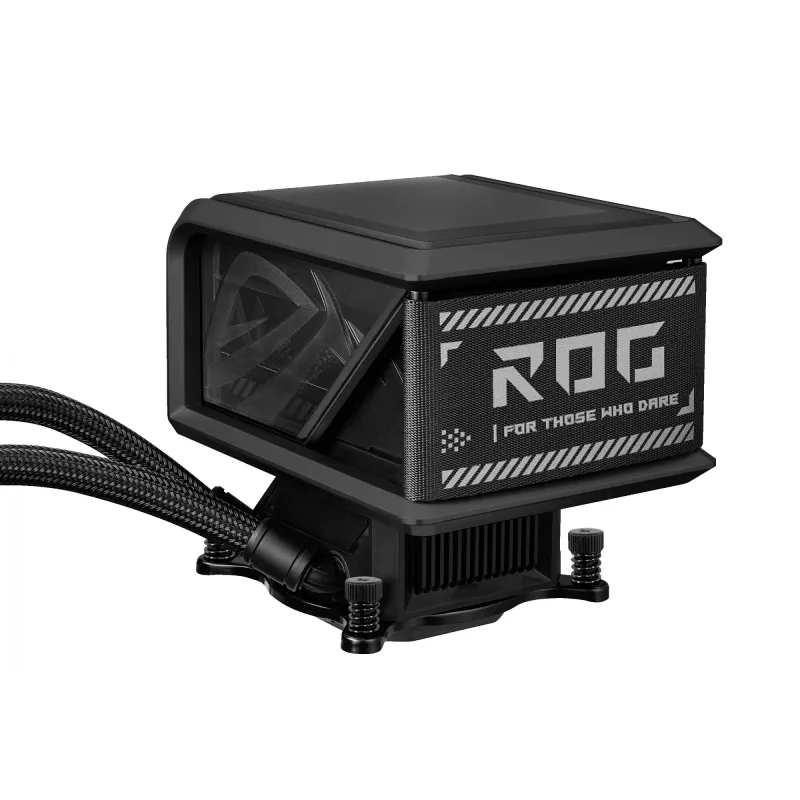 Kõik-ühes vedelikjahuti ASUS ROG Ryuo IV SLC 360 ARGB — 120 mm ventilaatorid, 360 mm radiaator, must