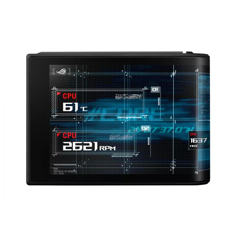 Kõik-ühes vedelikjahuti ASUS ROG Ryuo IV SLC 360 ARGB — 120 mm ventilaatorid, 360 mm radiaator, must