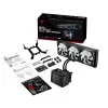 Kõik-ühes vedelikjahuti ASUS ROG Ryuo IV SLC 360 ARGB — 120 mm ventilaatorid, 360 mm radiaator, must