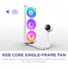 Universaalne vedelikjahuti NZXT Kraken Plus 360 RGB Valge 500-2400 RPM