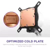 Universaalne vedelikjahutusega protsessorijahuti NZXT Kraken Plus RGB 240 – 120 mm ventilaatorid, FDB laager, valge