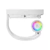 Kõik-ühes vedelik-CPU jahuti Arctic Liquid Freezer III Pro 240 A-RGB — 240 mm, 120 mm ventilaatorid, valge, LGA1700/AM4/AM5 ühilduv