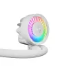 Kõik-ühes vedelik-CPU jahuti Arctic Liquid Freezer III Pro 240 A-RGB — 240 mm, 120 mm ventilaatorid, valge, LGA1700/AM4/AM5 ühilduv