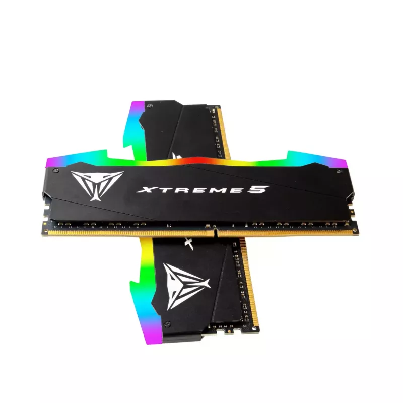 PATRIOT PVXR548G76C36KViper Xtreme 5RGB, VIPER XTREME 5 DDR5 48GB CL36 76000MHz BLK RGB HS DUAL