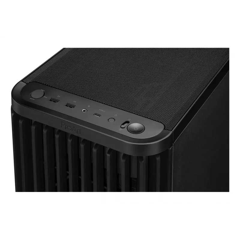 PC case ASUS 90DC00M0-B39040, ATX support, Must, front 2×160mm fans, rear 1×120mm, 2×3.5 inch + 2×2.5 inch bays, 2×USB 3.2 GEN1