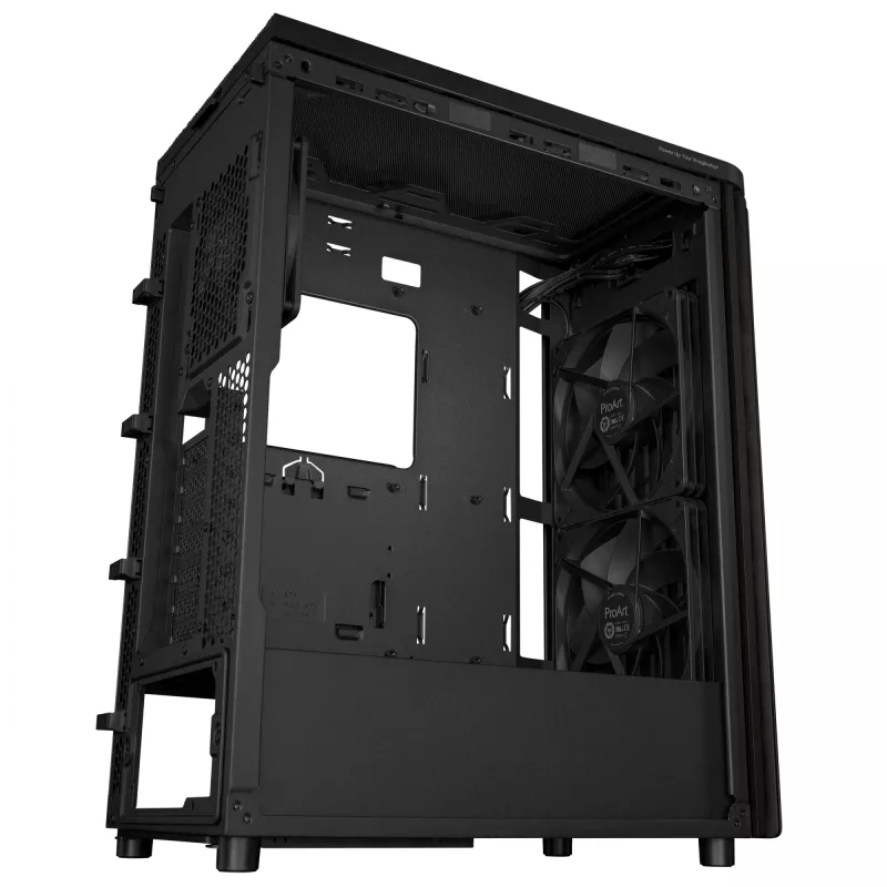 PC case ASUS 90DC00M0-B39040, ATX support, Must, front 2×160mm fans, rear 1×120mm, 2×3.5 inch + 2×2.5 inch bays, 2×USB 3.2 GEN1