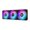 Mitmikvedelikjahutus ASUS TUF Gaming LC III 360 ARGB LCD — 360 mm radiaator, 3x 120 mm ventilaatorit, Socket AM5/AM4/LGA1700/LGA1200, Must