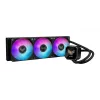 Mitmikvedelikjahutus ASUS TUF Gaming LC III 360 ARGB LCD — 360 mm radiaator, 3x 120 mm ventilaatorit, Socket AM5/AM4/LGA1700/LGA1200, Must