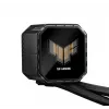 Mitmikvedelikjahutus ASUS TUF Gaming LC III 360 ARGB LCD — 360 mm radiaator, 3x 120 mm ventilaatorit, Socket AM5/AM4/LGA1700/LGA1200, Must