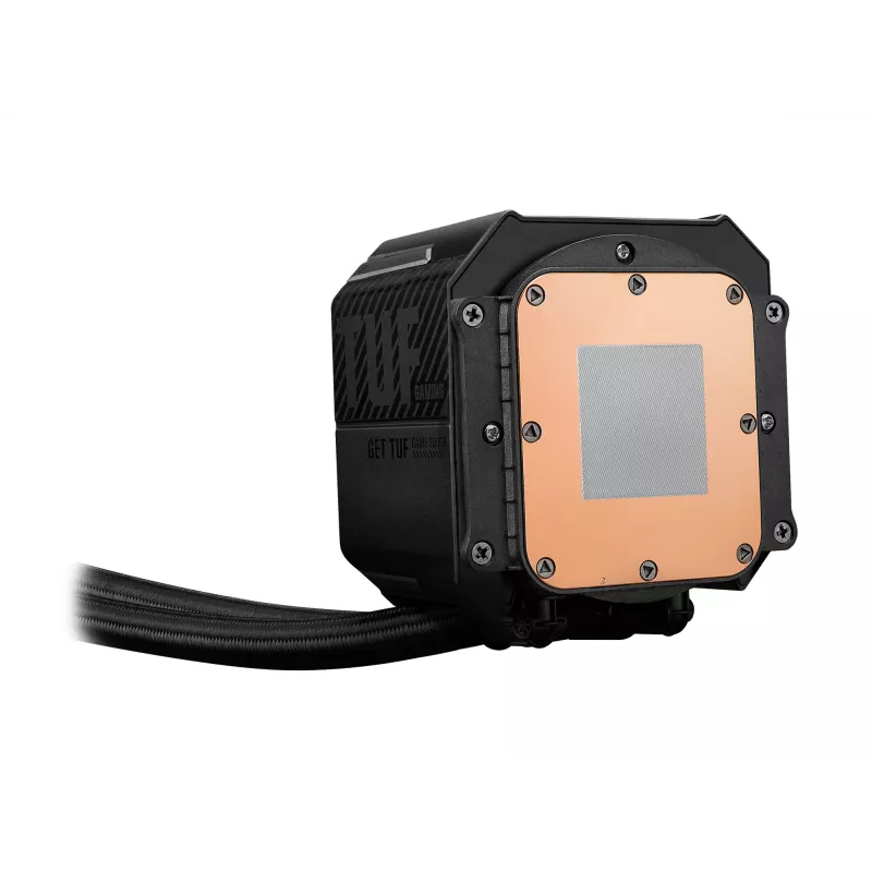 Mitmikvedelikjahutus ASUS TUF Gaming LC III 360 ARGB LCD — 360 mm radiaator, 3x 120 mm ventilaatorit, Socket AM5/AM4/LGA1700/LGA1200, Must