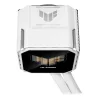 Vedelikjahutuskomplekt ASUS TUF Gaming LC III 360 ARGB LCD Valge Edition — 360 mm radiaator, 3×120 mm PWM ventilaatorit, LCD-ekraan, Valge