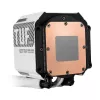 Vedelikjahutuskomplekt ASUS TUF Gaming LC III 360 ARGB LCD Valge Edition — 360 mm radiaator, 3×120 mm PWM ventilaatorit, LCD-ekraan, Valge