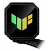 Vedelikjahutuse komplekt ASUS TUF GAMING LC III 360 ARGB — 120 mm ventilaatorid, toetab AM4/LGA1200/LGA1700/AM5, Must
