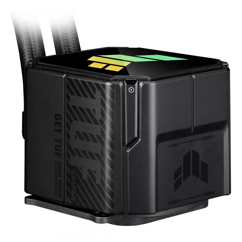 Vedelikjahutuse komplekt ASUS TUF GAMING LC III 360 ARGB — 120 mm ventilaatorid, toetab AM4/LGA1200/LGA1700/AM5, Must