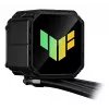 Vedelikjahutuse komplekt ASUS TUF GAMING LC III 360 ARGB — 120 mm ventilaatorid, toetab AM4/LGA1200/LGA1700/AM5, Must