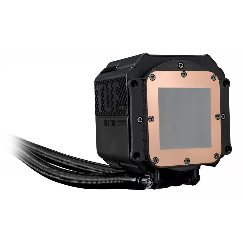 Vedelikjahutuse komplekt ASUS TUF GAMING LC III 360 ARGB — 120 mm ventilaatorid, toetab AM4/LGA1200/LGA1700/AM5, Must