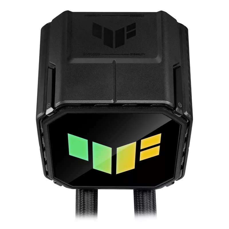 Vedelikjahutuse komplekt ASUS TUF GAMING LC III 360 ARGB — 120 mm ventilaatorid, toetab AM4/LGA1200/LGA1700/AM5, Must