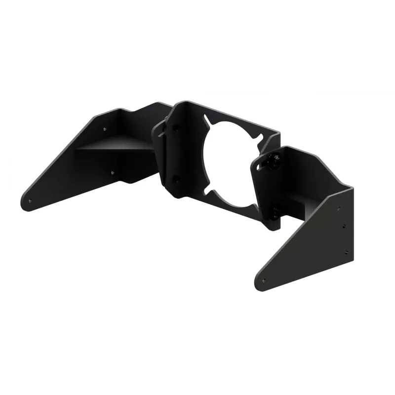Rooliratta aluse kinnitus Res-Tech GT DD SUPPORT SIMUCUBE, must, 2 kg, ühilduv GT-kokpitiiga