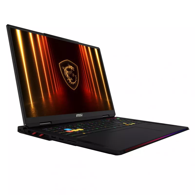 Sülearvuti MSI Raider 18 HX AI A2XWJG 18 tolli Intel Core Ultra 9 285HX 64GB 4TB NVIDIA GeForce RTX 5090 Windows 11 Pro