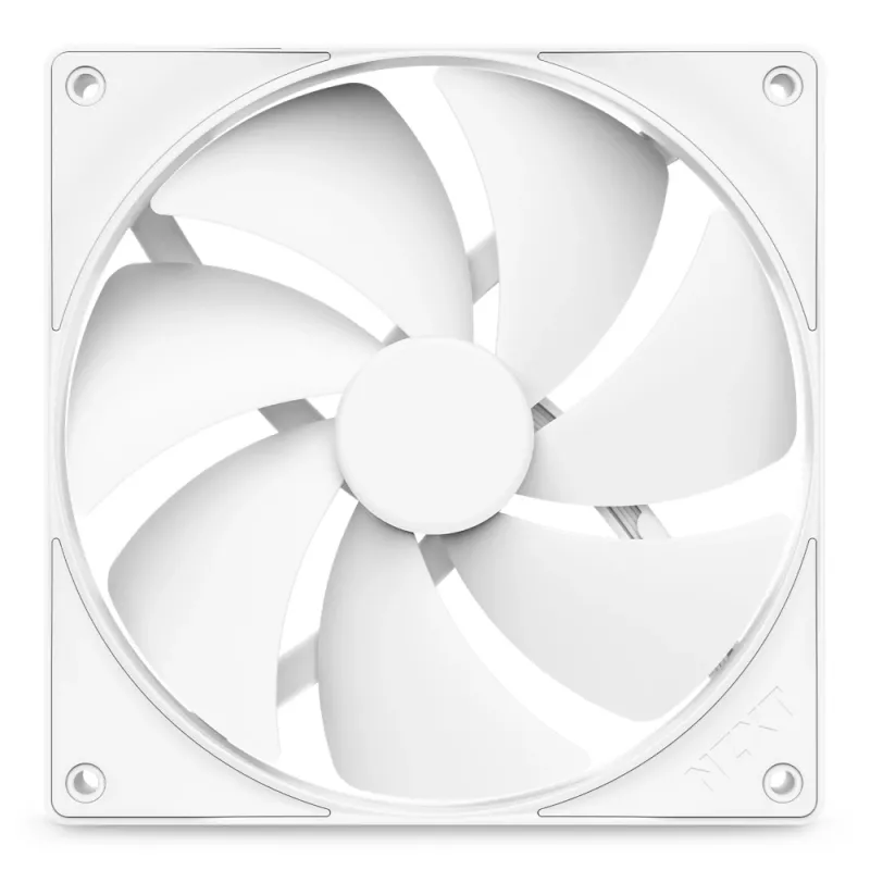 NZXT Cooling Fan F140p 140mm Valge Static Pressure
