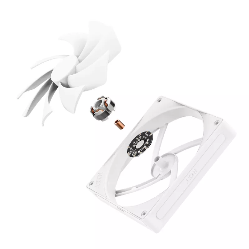 NZXT CPU Cooler F140Q 140mm Quiet Airflow Pwm Valge