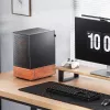 PC-korpus Jonsbo T7 Midi-Tower mATX karastatud klaas must
