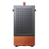 PC-korpus Jonsbo T7 Midi-Tower mATX karastatud klaas must