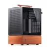 PC-korpus Jonsbo T7 Midi-Tower mATX karastatud klaas must