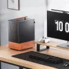 PC-korpus Jonsbo T7 Midi-Tower mATX karastatud klaas must