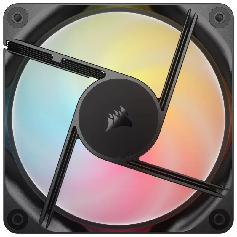 Jahutusventilaator CORSAIR RS120-R ARGB 120mm 3-pack, 120 mm, ARGB valgustus, 3 ventilaatorit