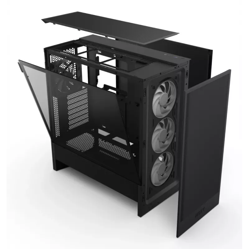 NZXT CPU Chassis H7 Flow 2024 RGB Mid Tower Airflow ATX Must