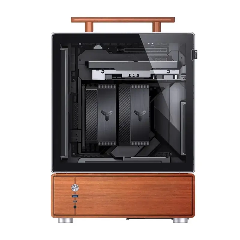 PC Case Jonsbo T7 Midi Tower mATX Tempered Glass Silver