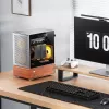 PC Case Jonsbo T7 Midi Tower mATX Tempered Glass Silver