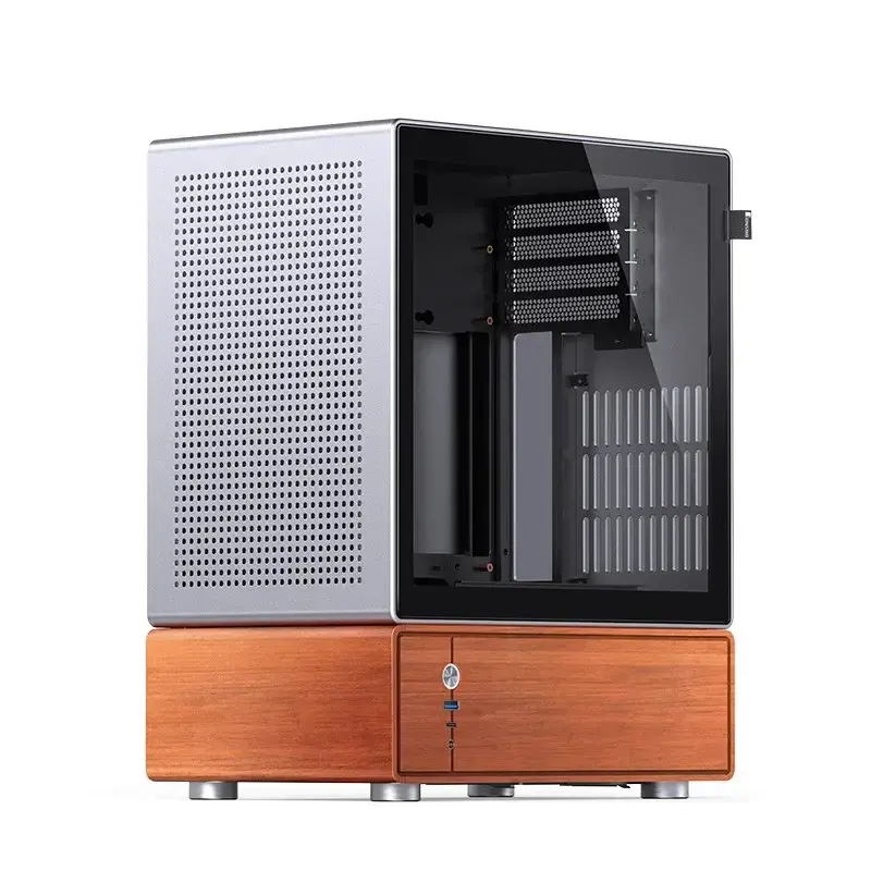 PC Case Jonsbo T7 Midi Tower mATX Tempered Glass Silver