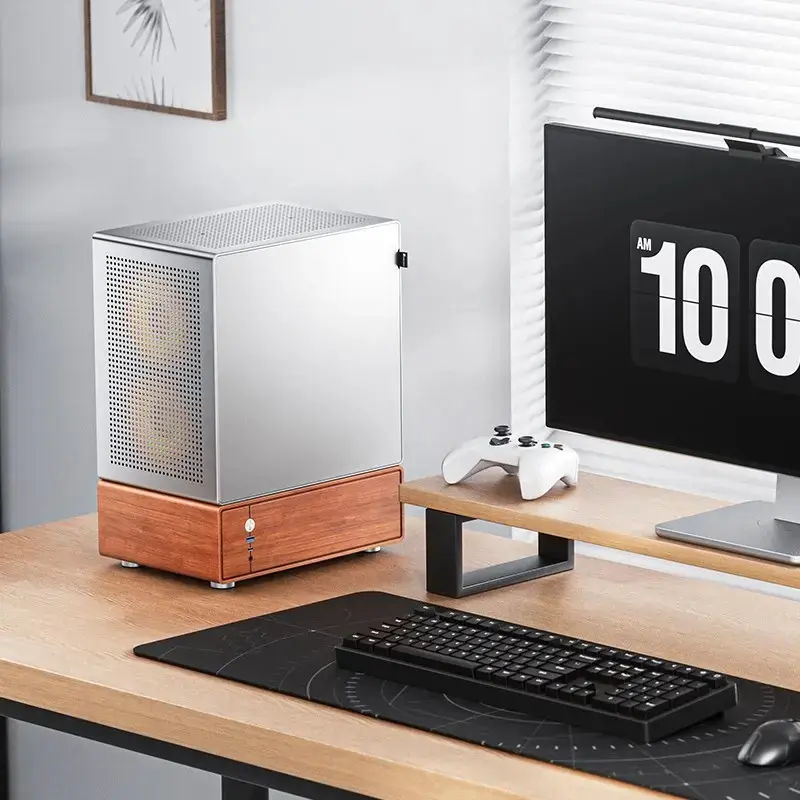 PC Case Jonsbo T7 Midi Tower mATX Tempered Glass Silver