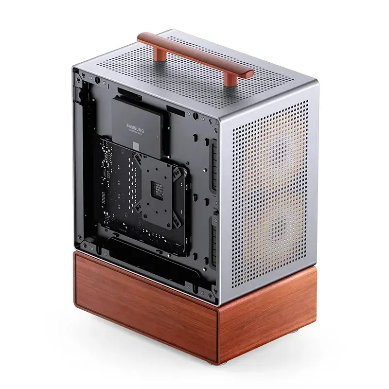PC Case Jonsbo T7 Midi Tower mATX Tempered Glass Silver