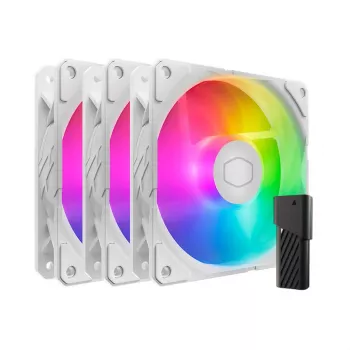COOLER MASTER CPU Cooler Sickleflow Edge 120 ArGB 3-in-1 White