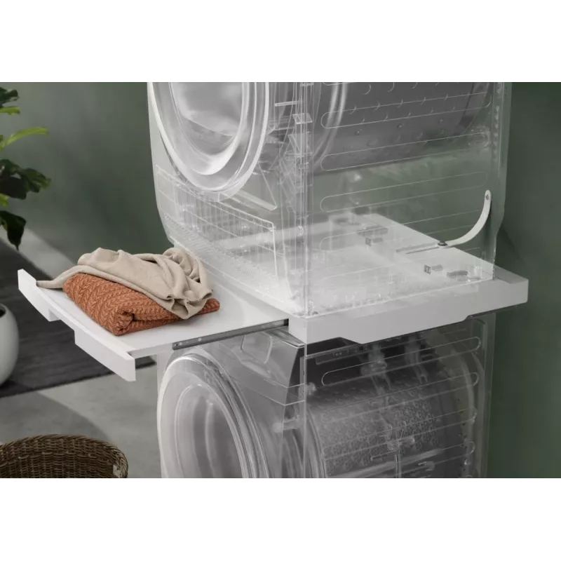 Kuhjamise komplekt Electrolux E1WYHSK2 valge — kuhjamiskomplekt pesumasinale ja kuivatil, 1 tk