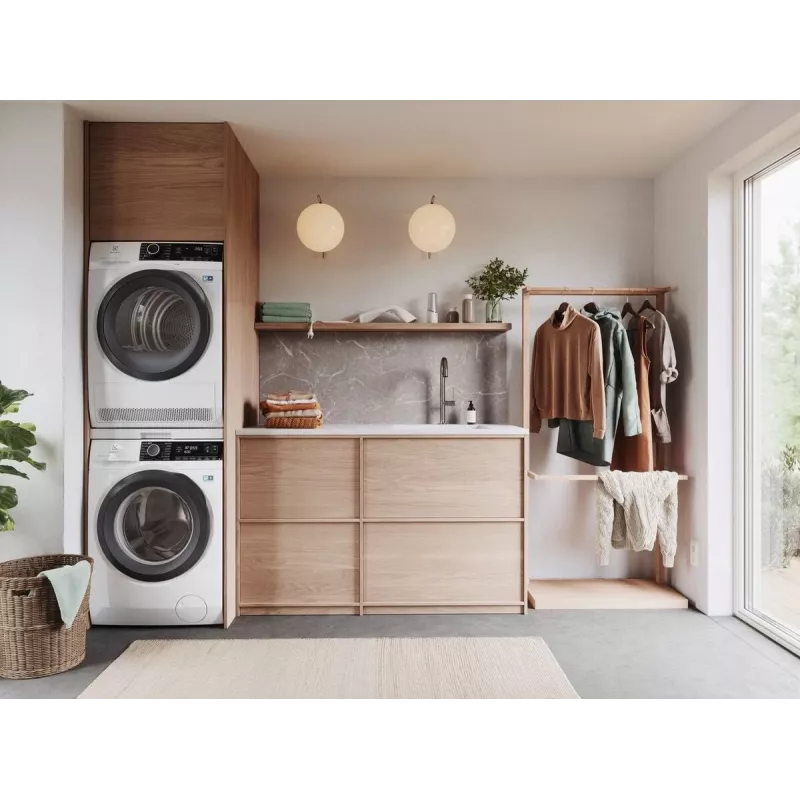 Kuhjamise komplekt Electrolux E1WYHSK2 valge — kuhjamiskomplekt pesumasinale ja kuivatil, 1 tk