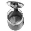 Elektriline veekeetja Adler AD 1305 G — 1,7 L, 2200 W, reguleeritav termostaat, LED-ekraan, hall