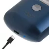 Pöörlev pardel Adler AD 2937, 2 pöörlevat pead, taaslaetav liitiumioon 250 mAh, pestav, juhtmevaba, sinine