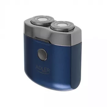 Pöörlev pardel Adler AD 2937, 2 pöörlevat pead, taaslaetav liitiumioon 250 mAh, pestav, juhtmevaba, sinine